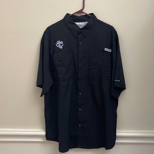 Mens Columbia PFG Tarleton fishing shirt XL